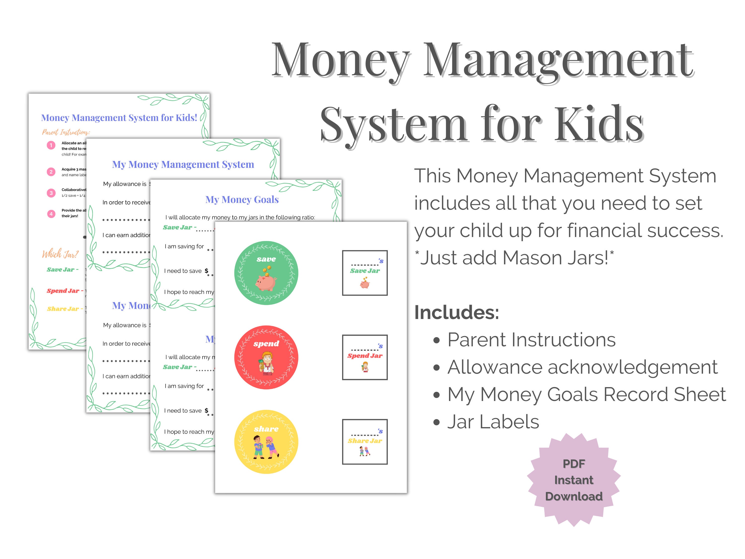 Money Management System for Kids